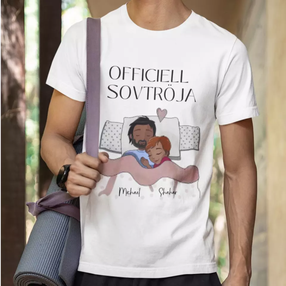 Sovtröja - Personlig T-shirt