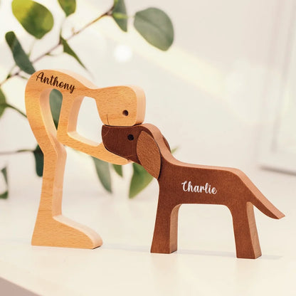 Personalized Custom Wooden Pet Carvings - The Love_ (3)